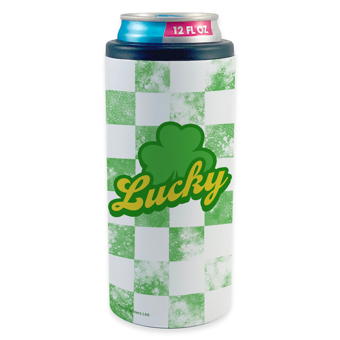 St. Patricks Day Collection (Lucky Shamrock) 12 Oz Slim Can Cooler SSKOOW0025