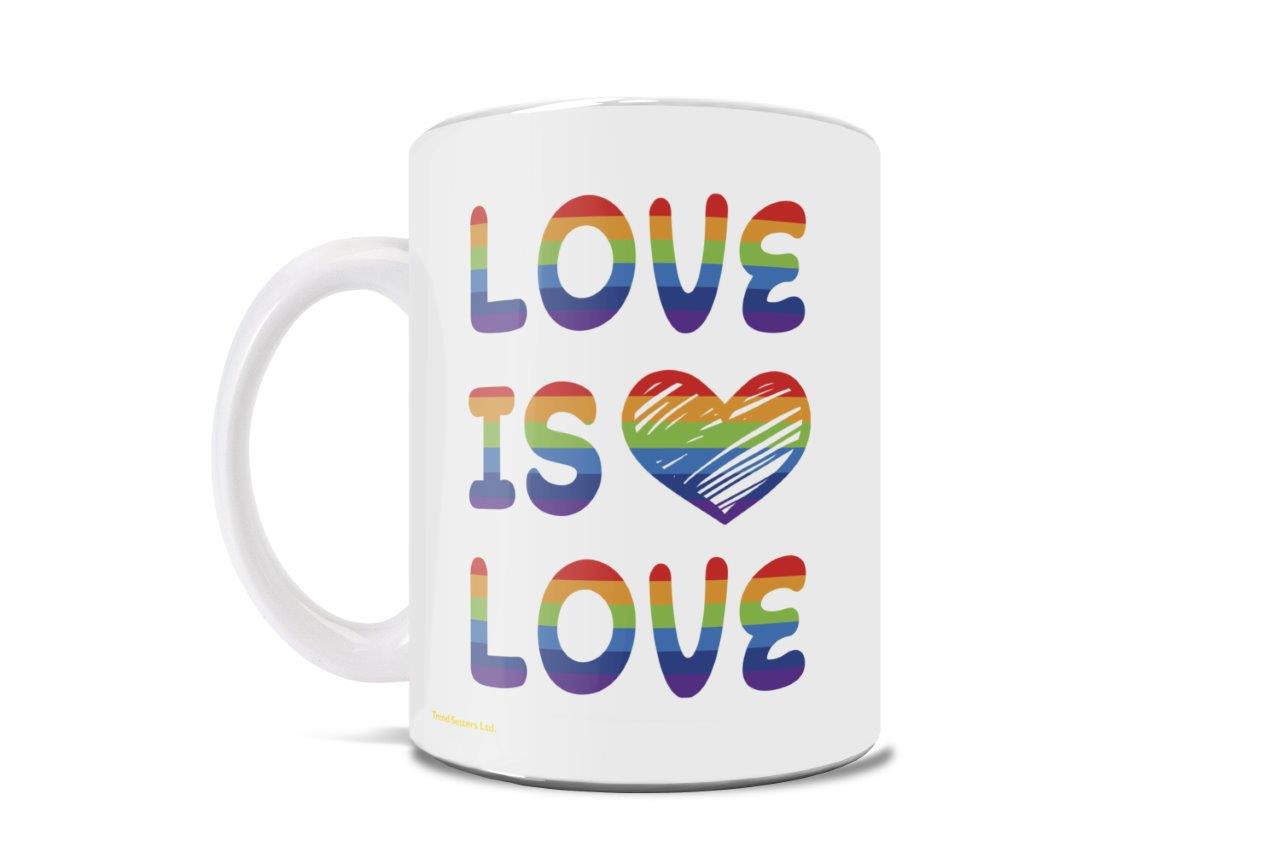 Pride Collection (Love Is Love) 11 oz Ceramic Mug WMUG1171