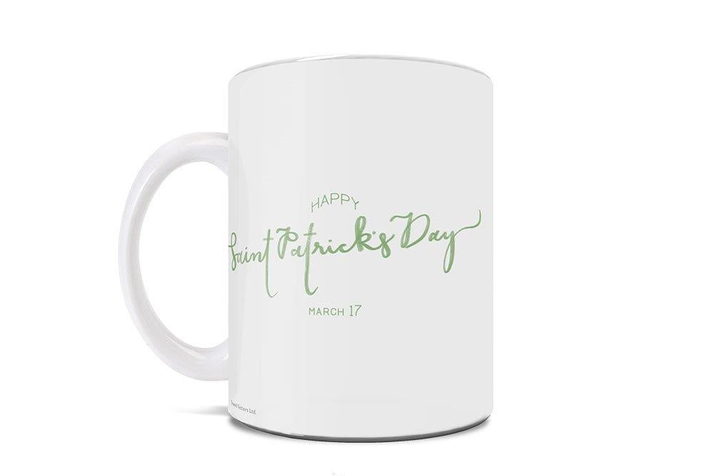 St. Patricks Day Collection (Script) 11 oz Ceramic Mug WMUG1246