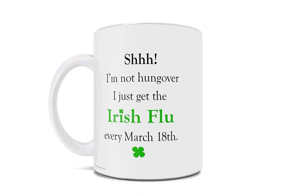 St. Patricks Day Collection (Irish Flu) 11 oz Ceramic Mug WMUG1250