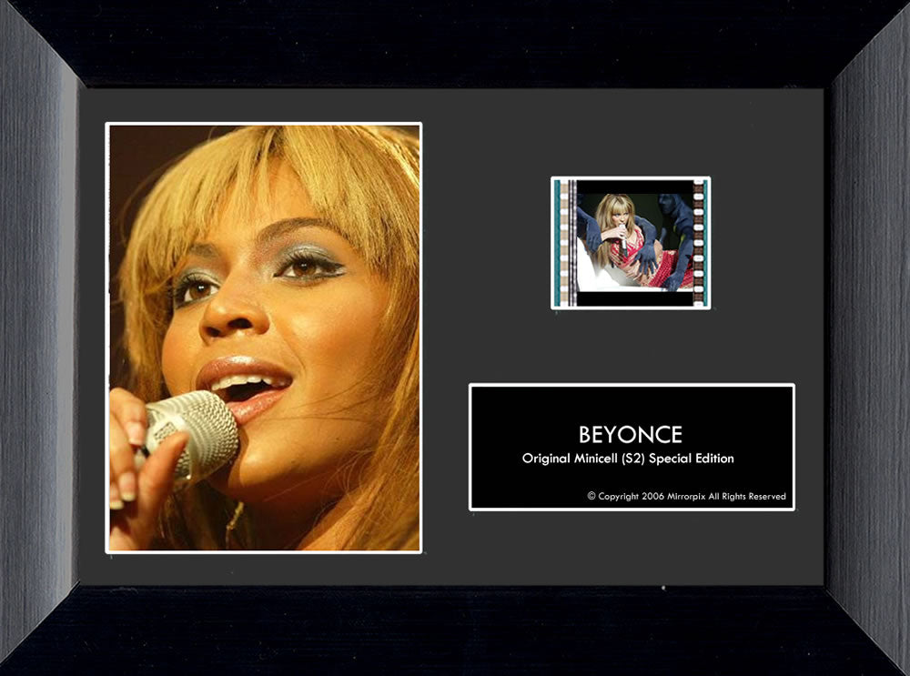 Beyonce (S2) Minicell FilmCells Framed Desktop Presentation USFC2015