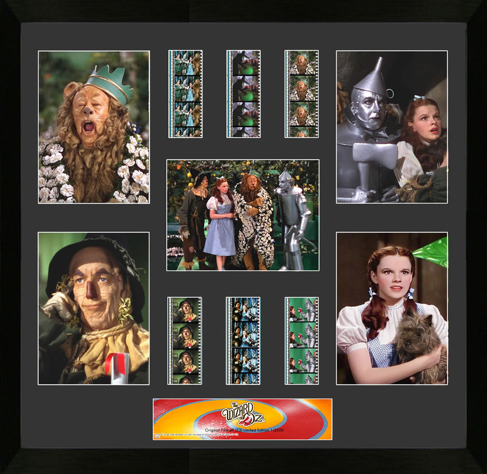 The Wizard of OzTM (S3) FilmCells Presentation Limited Edition Montage Wall Art USFC5033