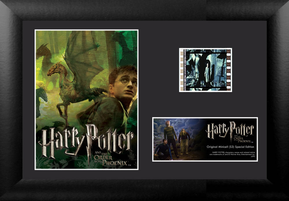 Harry Potter and the Order of the Phoenix (Thestrals) Minicell FilmCells Framed Desktop Presentation USFC5079