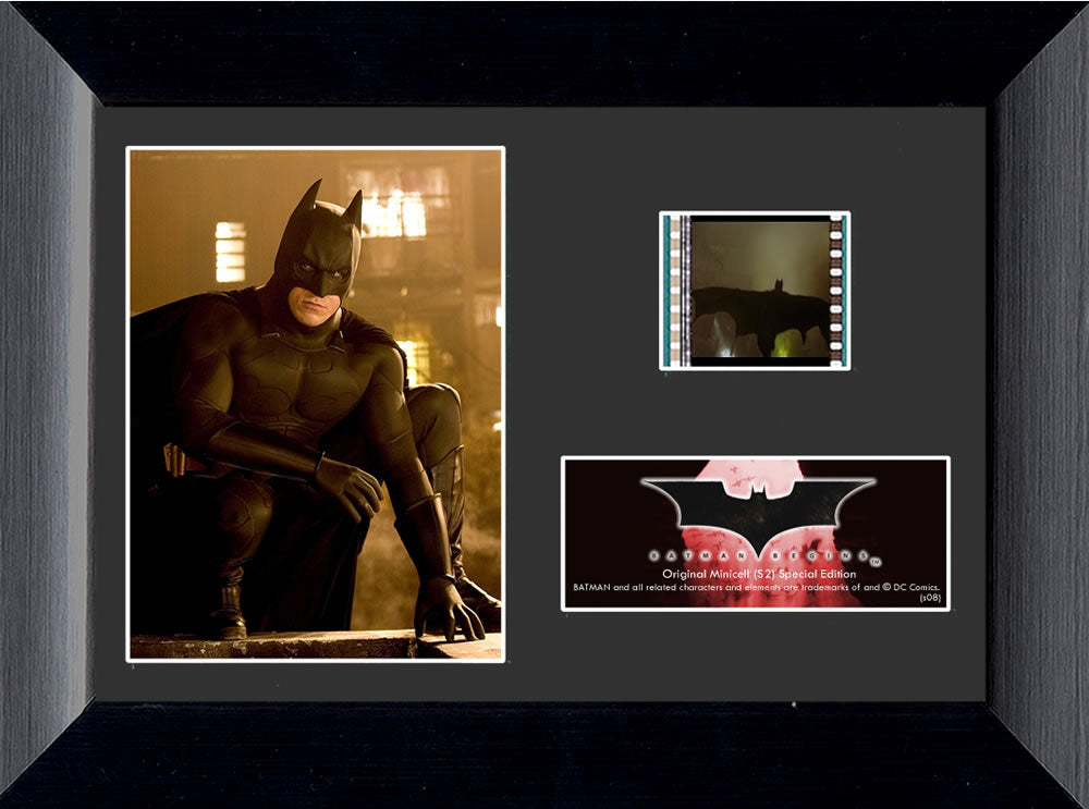 Batman Begins (Gotham) Minicell FilmCells Framed Desktop Presentation USFC5089