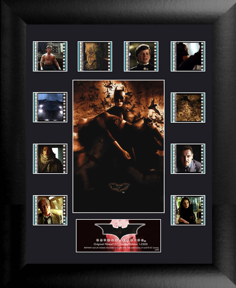Batman Begins (S1) Limited Edition Mini Montage Framed FilmCells Presentation USFC5094