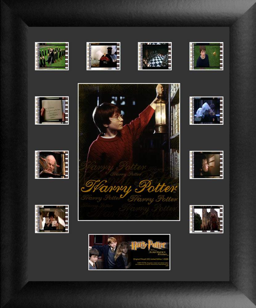 Harry Potter and the Sorcerers Stone (S3) Limited Edition Mini Montage Framed FilmCells Presentation USFC5132