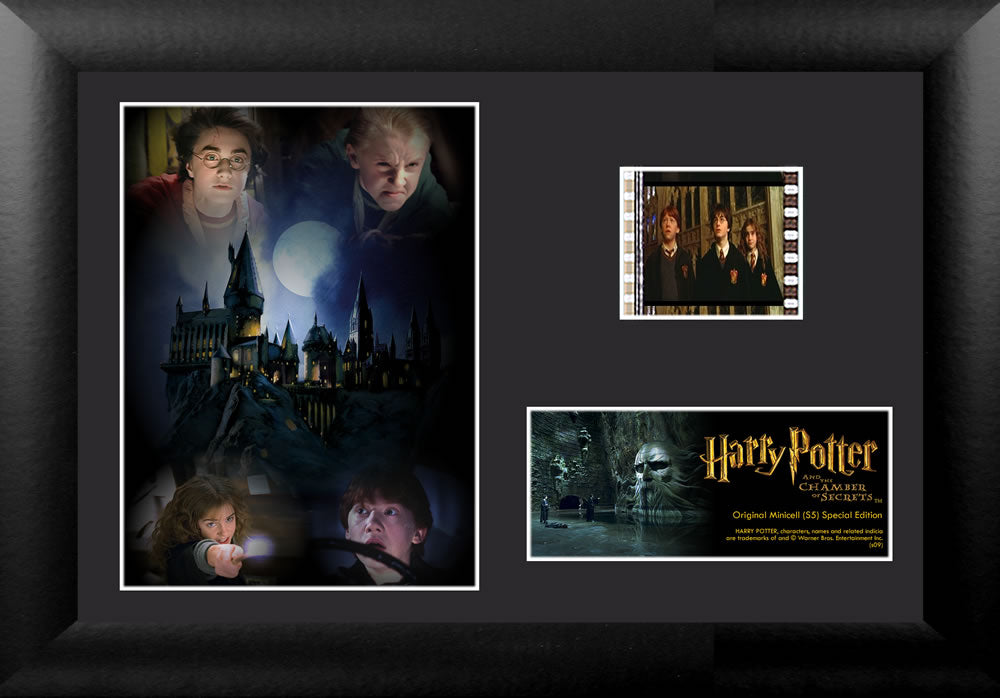Harry Potter and the Chamber of Secrets (Hogwarts) Minicell FilmCells Framed Desktop Presentation USFC5133