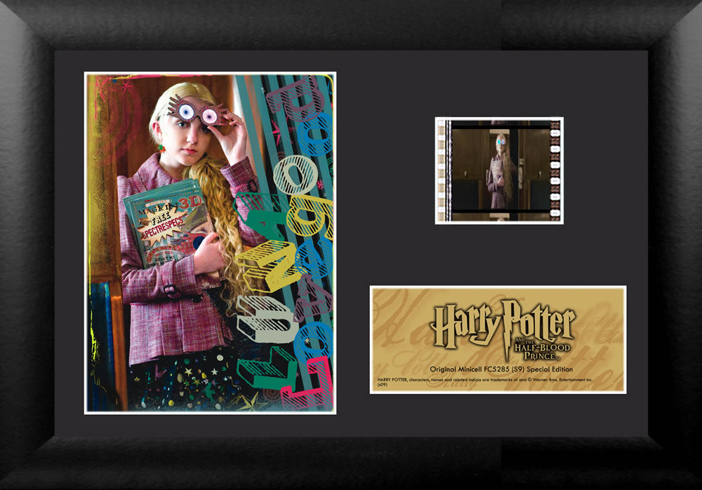 Harry Potter and the Half-Blood Prince (Luna Lovegood) Minicell FilmCells Framed Desktop Presentation USFC5285