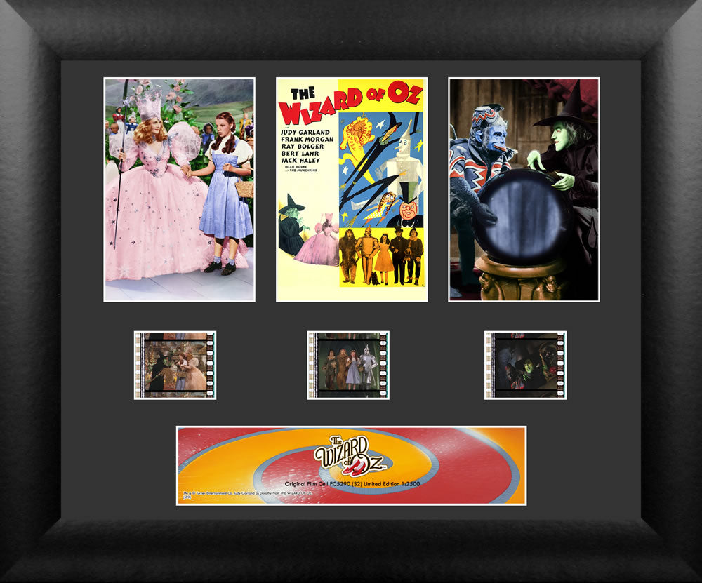 The Wizard of Oz (S2) 3 Cell Standard FilmCells Wall Art Presentation USFC5290