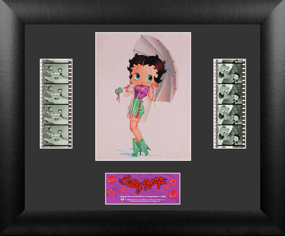 Betty Boop (Umbrella) Limited Edition Double FilmCells Presentation USFC5324