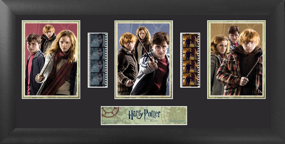 Harry Potter and the Deathly Hallows (S1) Limited Edition Trio Framed FilmCells Presentation USFC5392