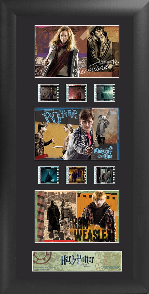 Harry Potter and the Deathly Hallows (S2) Limited Edition Trio Framed FilmCells Presentation USFC5426