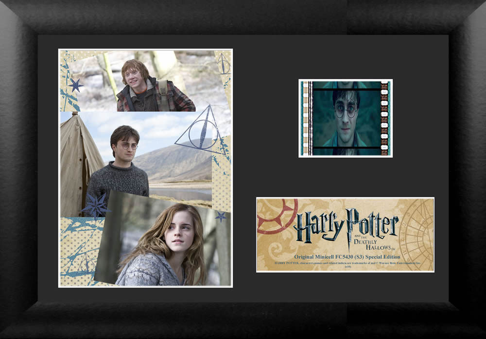 Harry Potter and the Deathly Hallows (S3) Minicell FilmCells Framed Desktop Presentation USFC5430