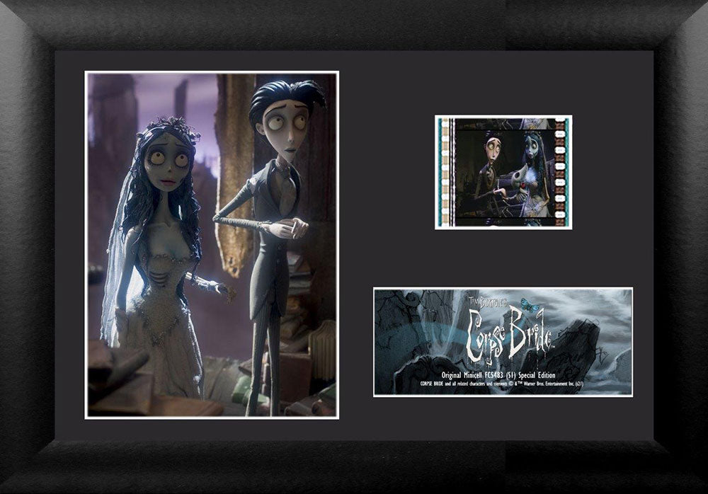 Tim Burton's Corpse Bride (Victor & Emily) Minicell FilmCells Framed Desktop Presentation USFC5483