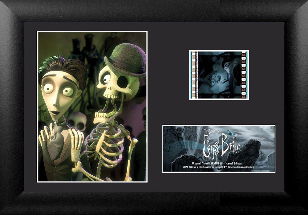 Tim Burtons Corpse Bride (Bonejangles) Minicell FilmCells Framed Desktop Presentation USFC5488