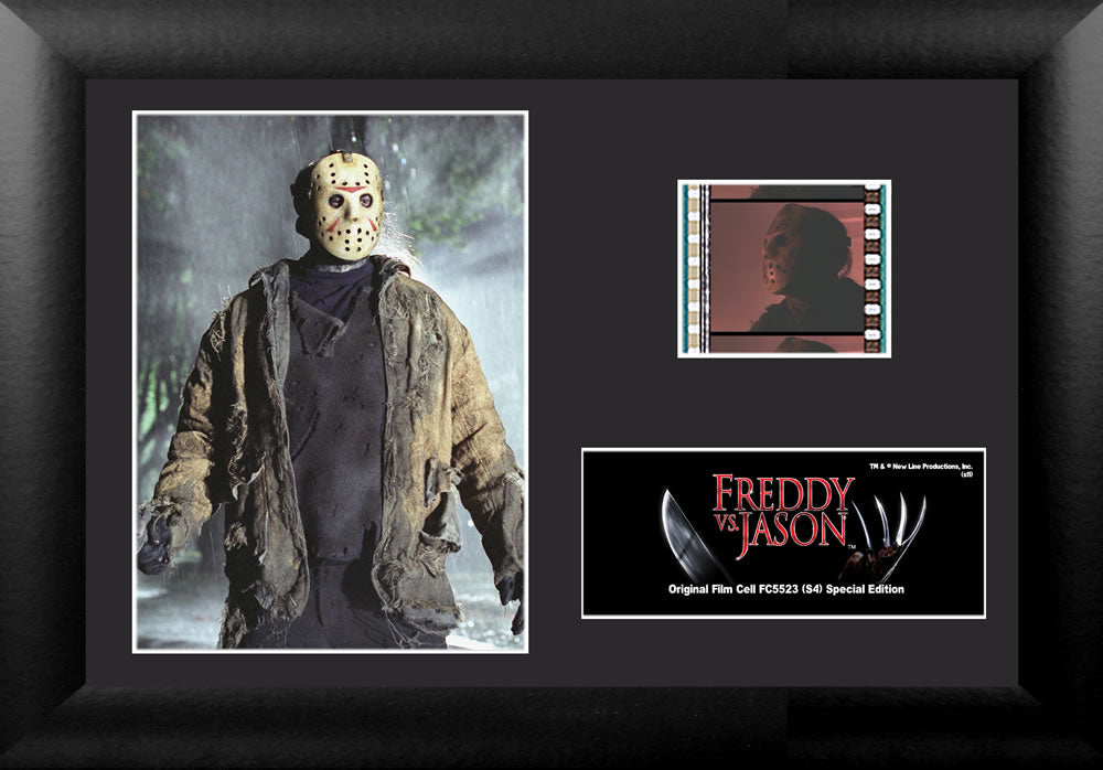 Freddy vs. Jason (S4) Minicell FilmCells Framed Desktop Presentation USFC5523