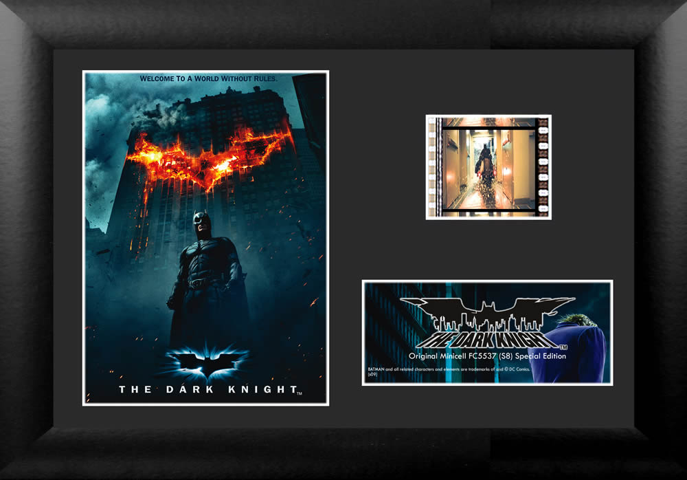 Batman: The Dark Knight (Dark Knight) Minicell FilmCells Framed Desktop Presentation USFC5537