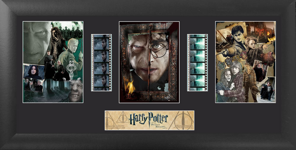 Harry Potter and the Deathly Hallows Part 2 (S1) Limited Edition Trio Framed FilmCells Presentation USFC5584