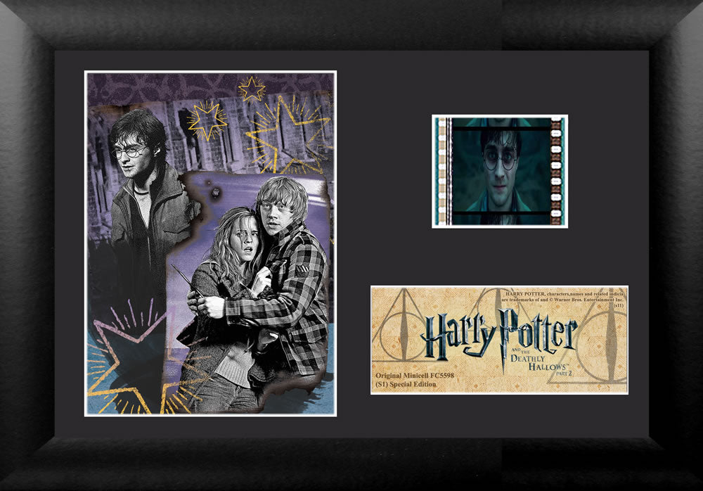 Harry Potter and the Deathly Hallows: Part 2 (S1) Minicell FilmCells Framed Desktop Presentation USFC5598