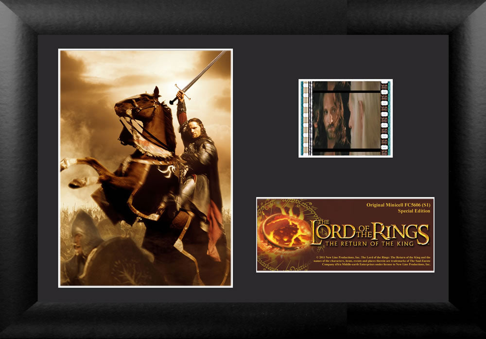 The Lord of the Rings: The Return of the King (S1) Minicell FilmCells Framed Desktop Presentation USFC5606