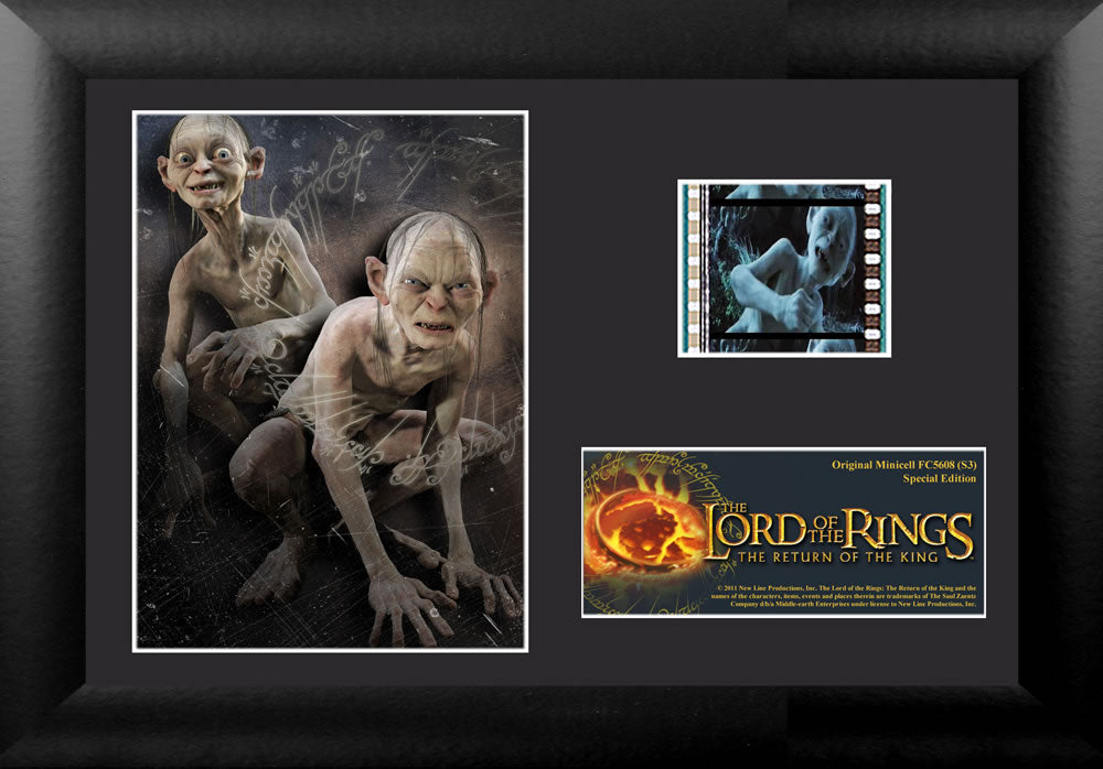 The Lord of the Rings: Return of the KingTM (S3) Minicell FilmCells Framed Desktop Presentation