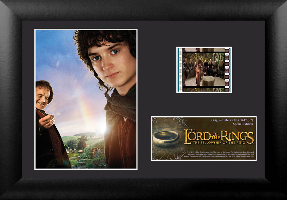 The Lord of the Rings: The Fellowship of the Ring (S2) Minicell FilmCells Framed Desktop Presentation USFC5612