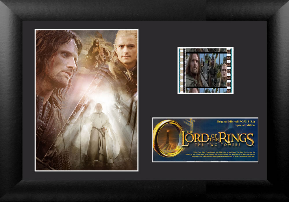 The Lord of the Rings: The Two Towers (S2) Minicell FilmCells Framed Desktop Presentation USFC5618