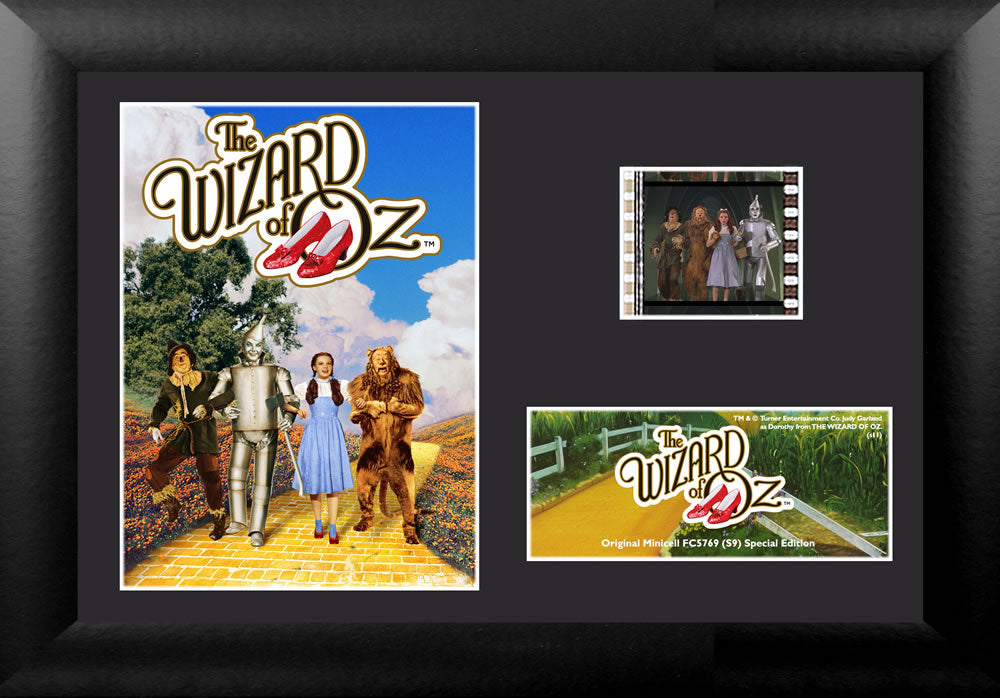 The Wizard of OzTM (S9) Minicell FilmCells Framed Desktop Presentation USFC5769