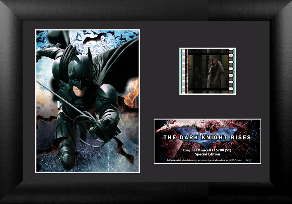 Batman: The Dark Knight Rises (Bats) Minicell FilmCells Framed Desktop Presentation USFC5788