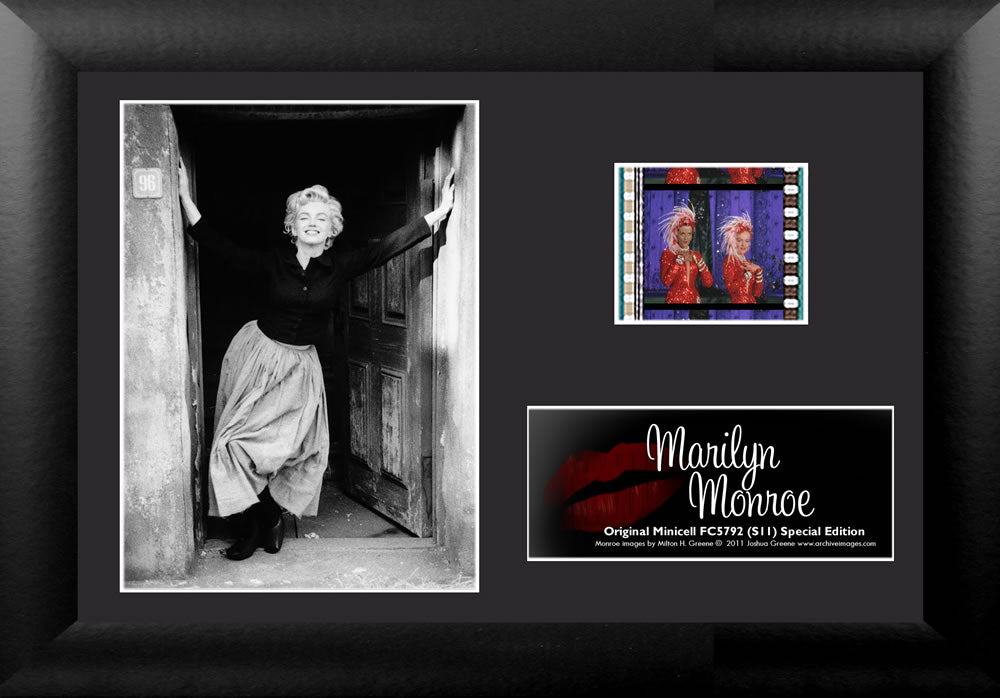 Marilyn Monroe (S11) Minicell FilmCells Framed Desktop Presentation USFC5792