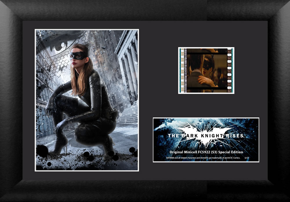 Batman: The Dark Knight Rises (Catwoman Gotham) Minicell FilmCells Framed Desktop Presentation USFC5922