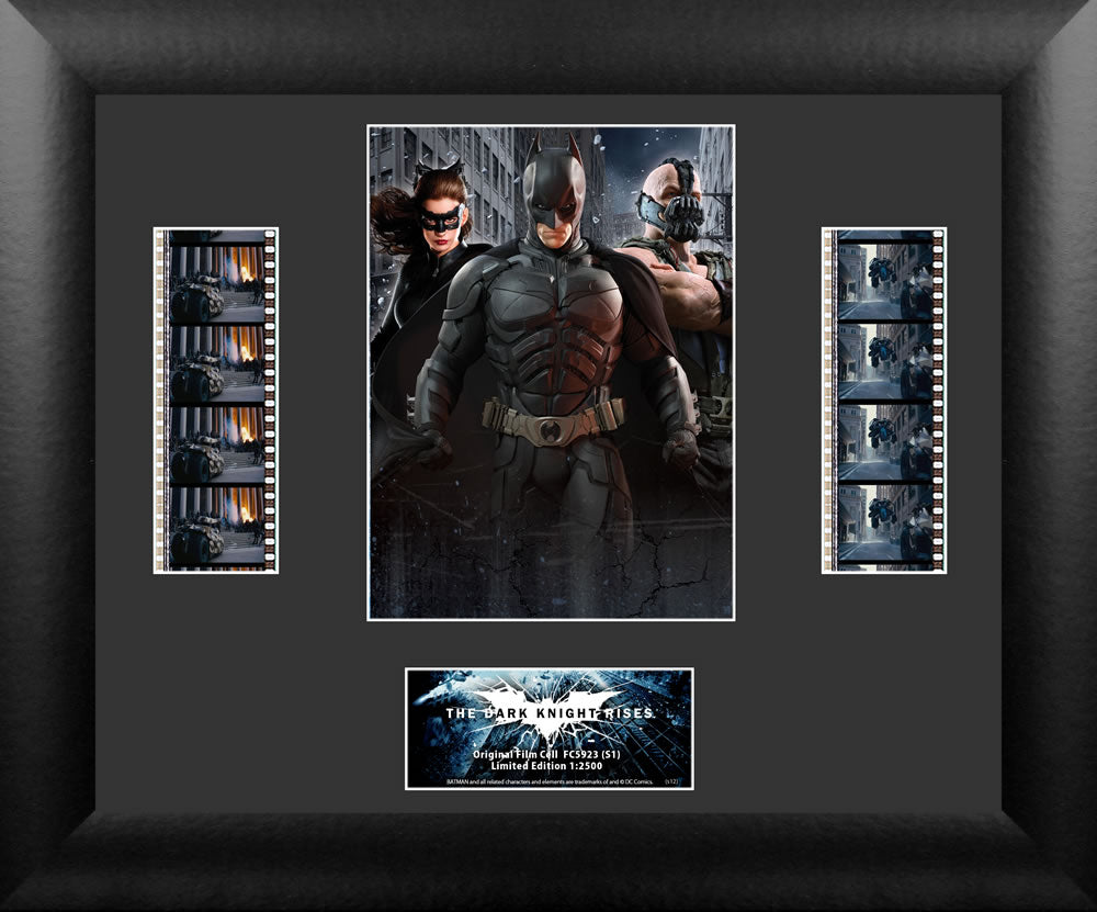 Batman: The Dark Knight Rises (Character Trio) Limited Edition Double FilmCells Presentation USFC5923