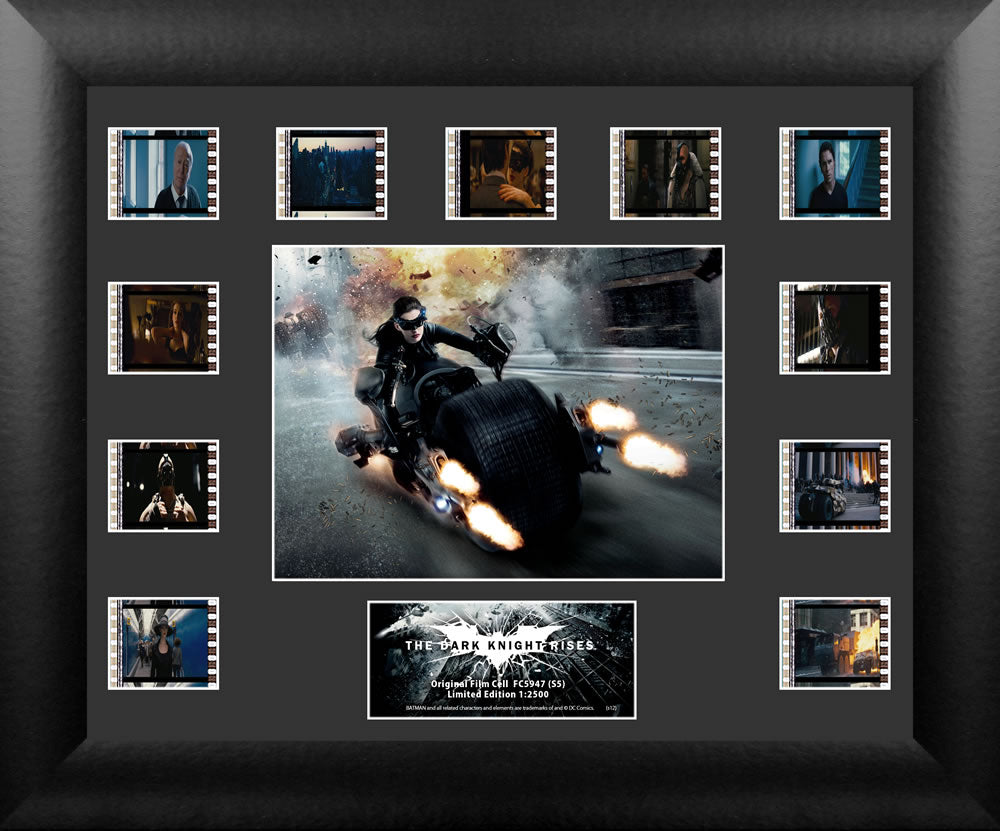 Batman: The Dark Knight Rises (Catwoman) Limited Edition Mini Montage Framed FilmCells Presentation USFC5947