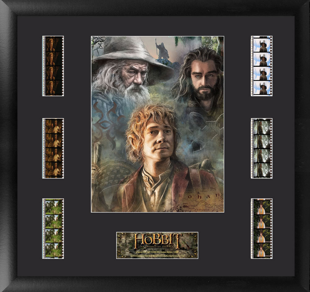 THE HOBBIT: AN UNEXPECTED JOURNEY (S1) FilmCells Presentation Limited Edition Montage Wall Art USFC5960