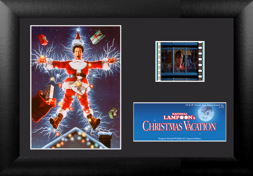 National Lampoons Christmas Vacation (Clark Griswold) Minicell FilmCells Framed Desktop Presentation USFC6066