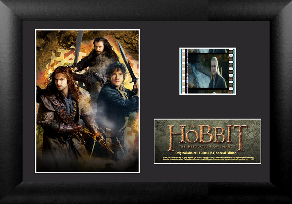 THE HOBBIT: THE DESOLATION OF SMAUG (S1) Minicell FilmCells Framed Desktop Presentation USFC6085