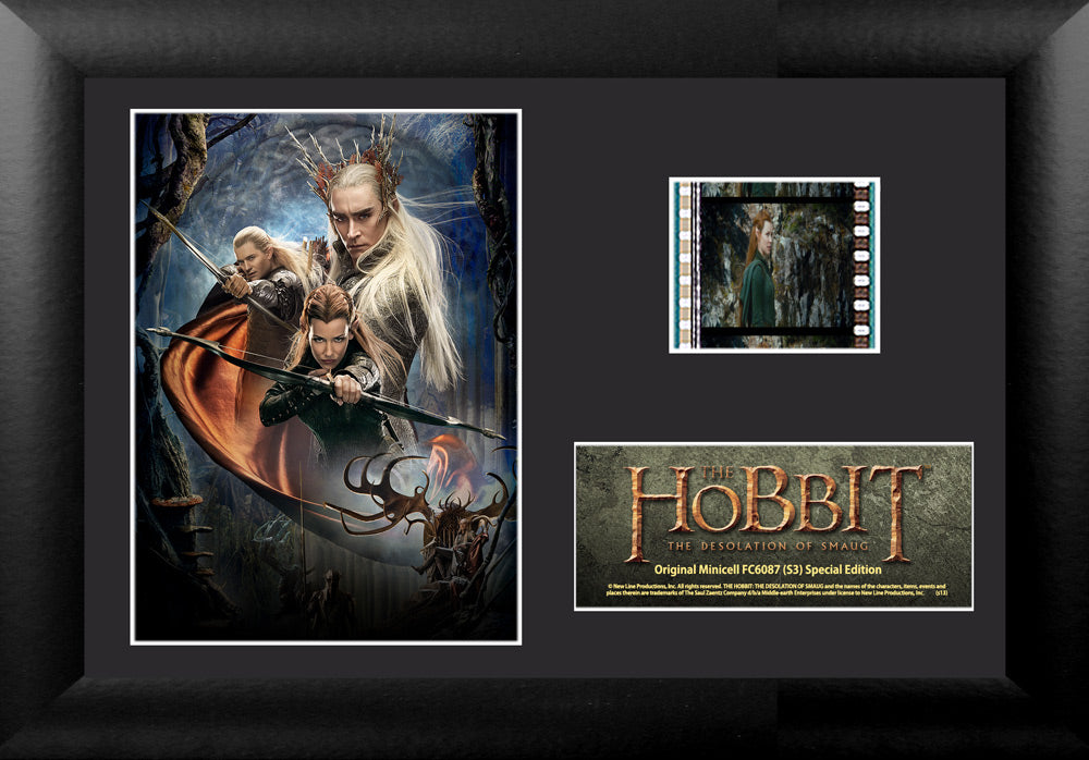 THE HOBBIT: THE DESOLATION OF SMAUG (S3) Minicell FilmCells Framed Desktop Presentation USFC6087