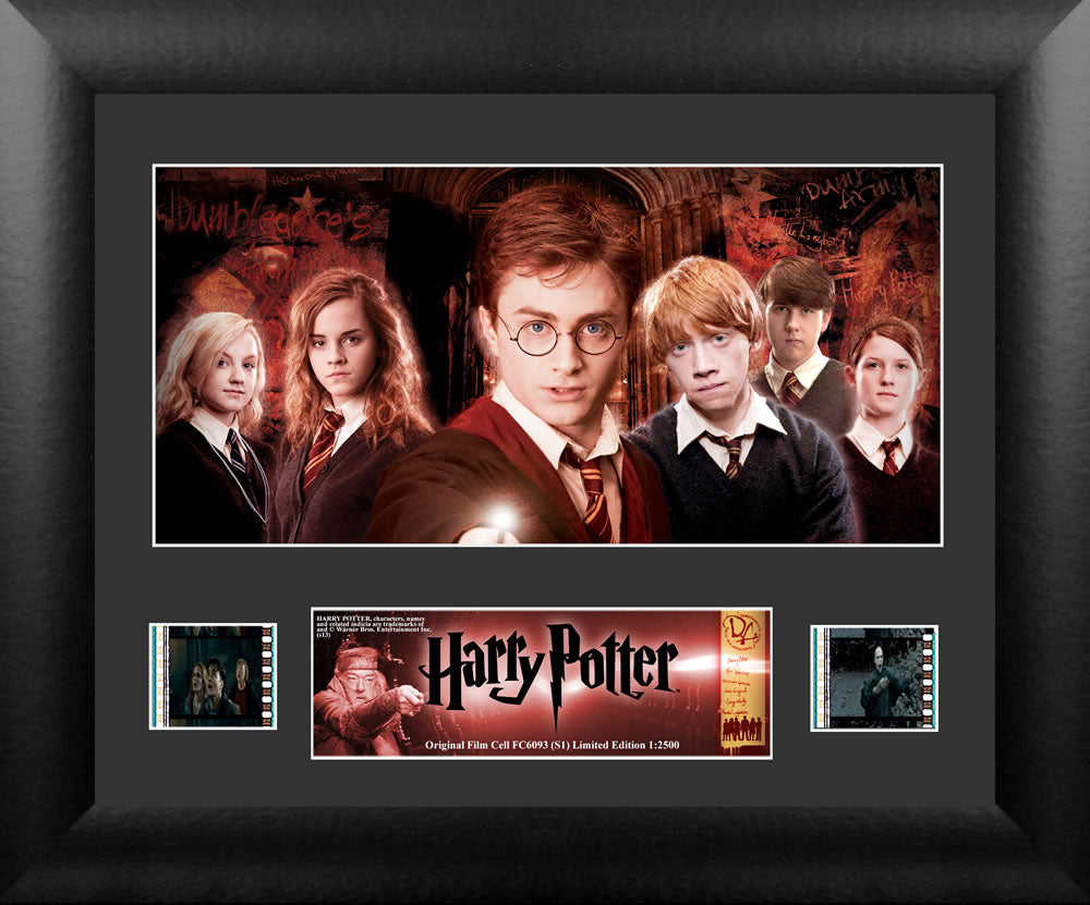 Harry Potter (S1) Dumbledores Army Limited Edition Single FilmCells Presentation USFC6093
