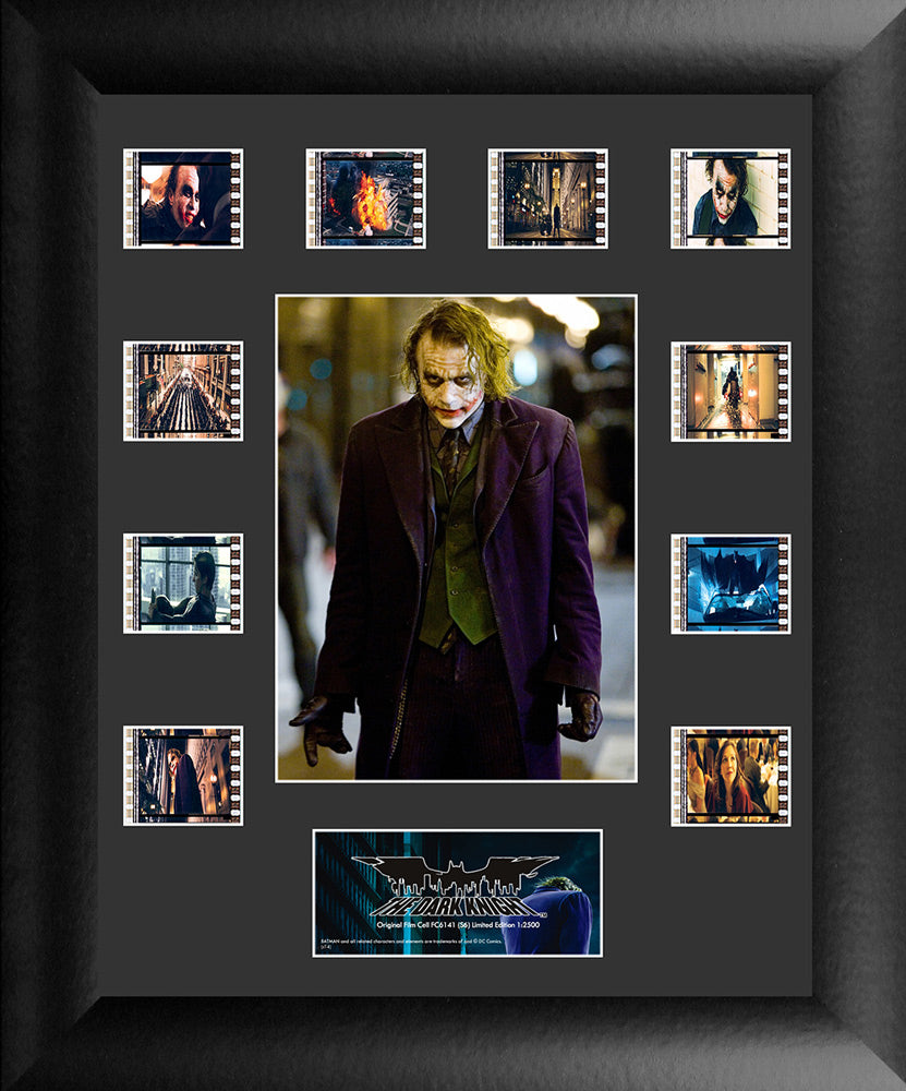 Batman: The Dark Knight (The Joker) Limited Edition Mini Montage Framed FilmCells Presentation USFC6141