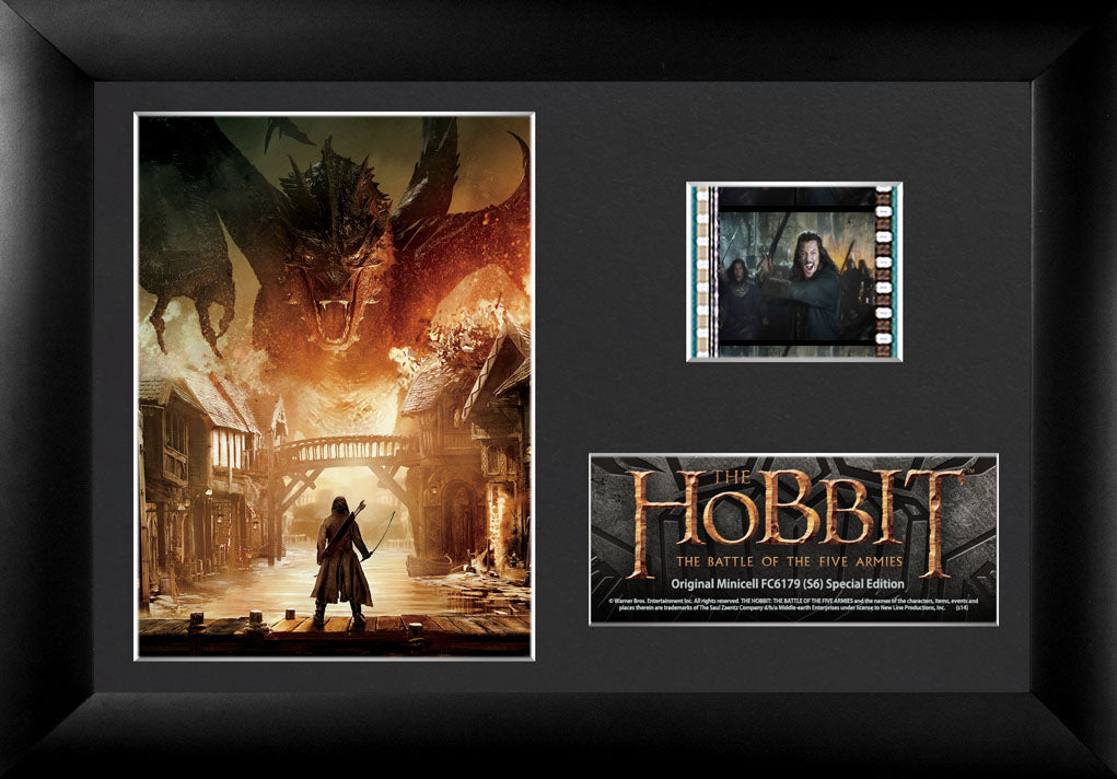 THE HOBBIT: THE BATTLE OF THE FIVE ARMIES (S6) Minicell FilmCells Framed Desktop Presentation USFC6179
