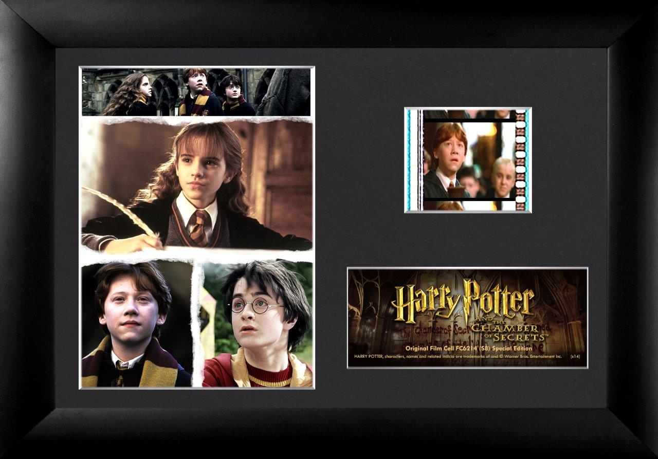 Harry Potter and the Chamber of Secrets (Character Collage) Minicell FilmCells Framed Desktop Presentation USFC6214