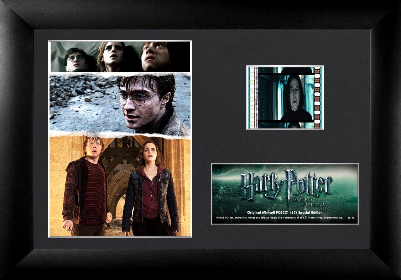 Harry Potter and the Deathly Hallows: Part 2 (S5) Minicell FilmCells Framed Desktop Presentation USFC6221