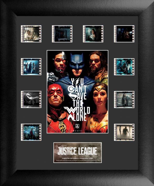 Justice League (Save the World) (S1) Limited Edition Mini Montage Framed FilmCells Presentation USFC6368