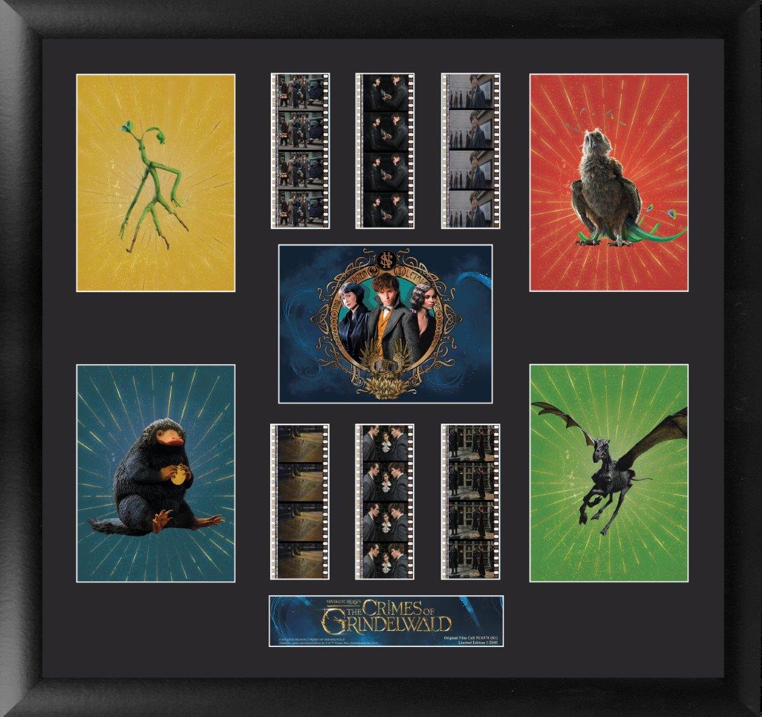 Fantastic Beasts: The Crimes of Grindelwald (S1) FilmCells Presentation Limited Edition Montage Wall Art USFC6378