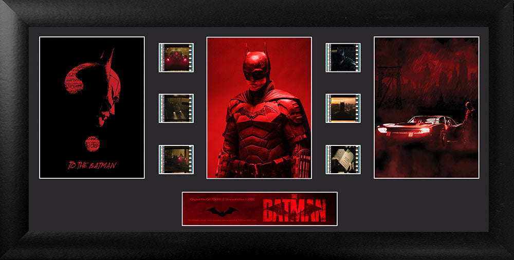 The Batman (S1) Limited Edition Trio Framed FilmCells Presentation USFC6500