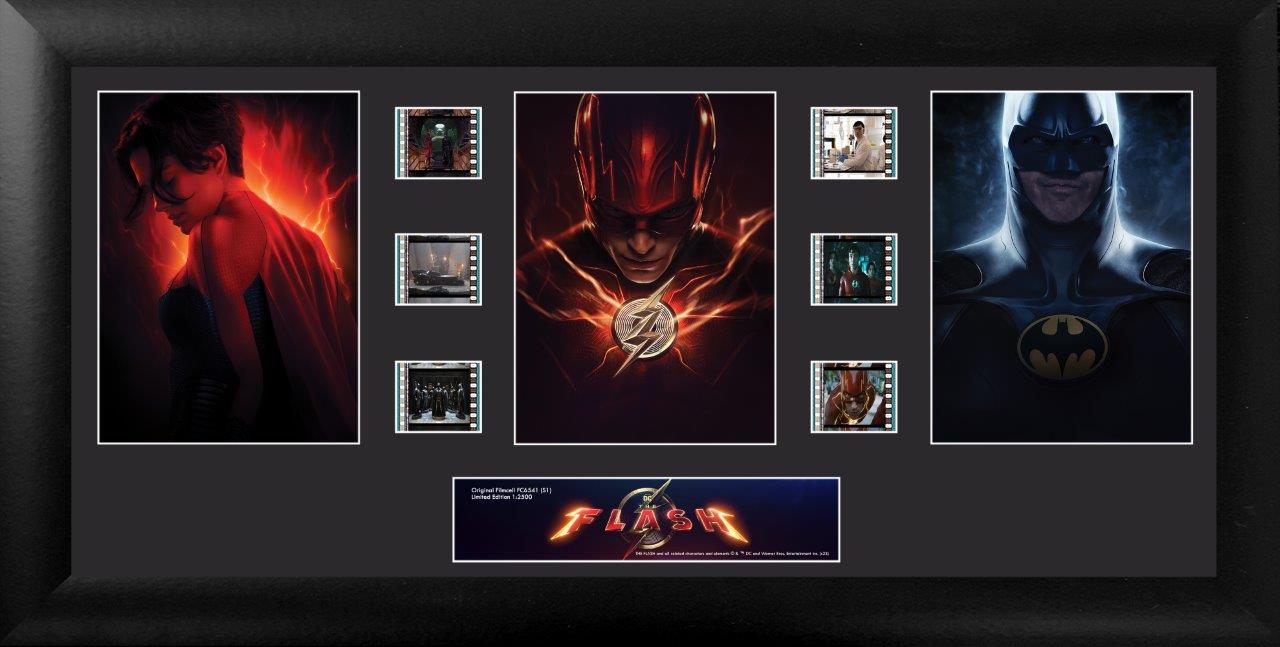 The Flash Movie (S1) Limited Edition Trio Framed FilmCells Presentation USFC6541