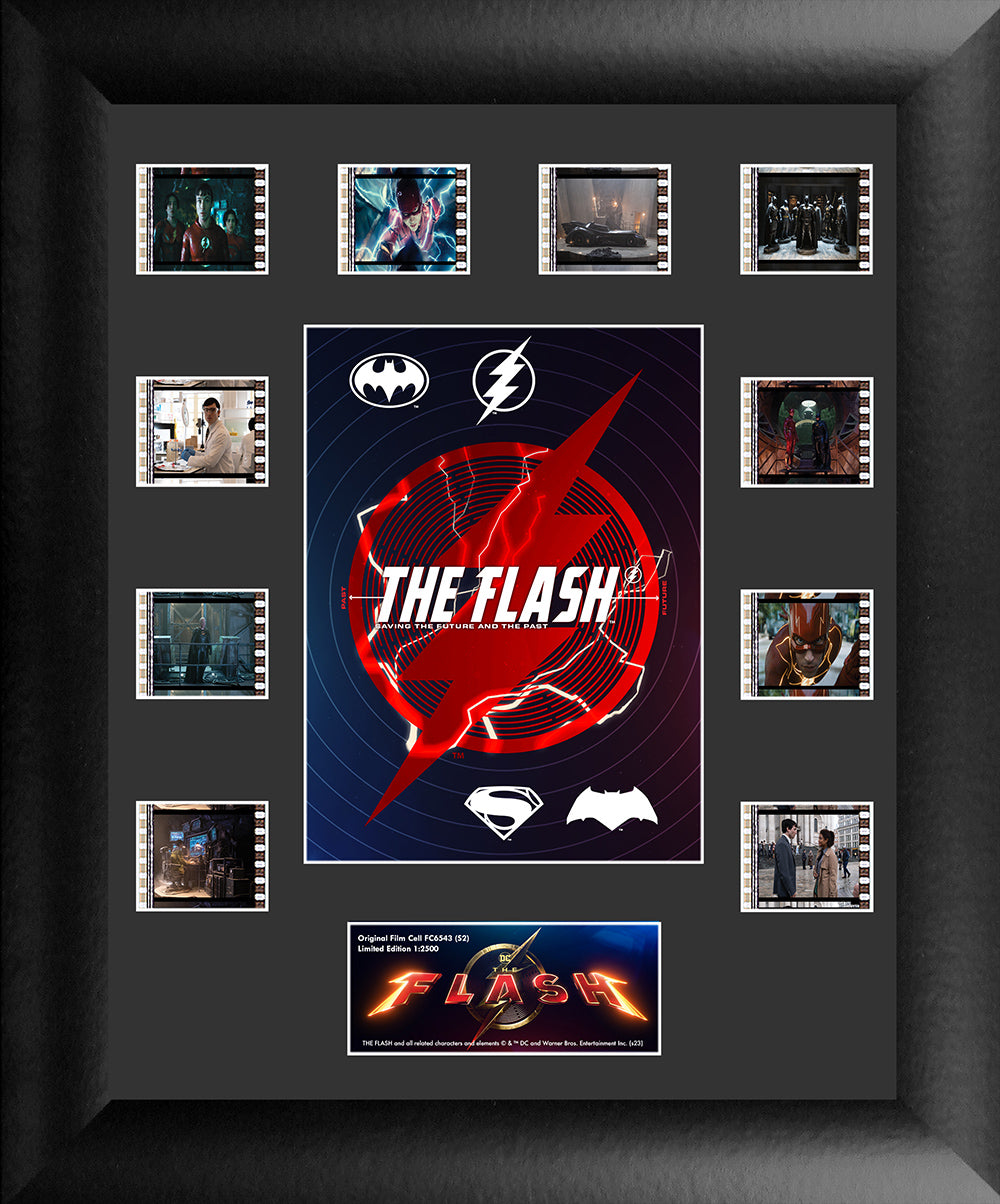 The Flash Movie (S2) Limited Edition Mini Montage Framed FilmCells Presentation USFC6543