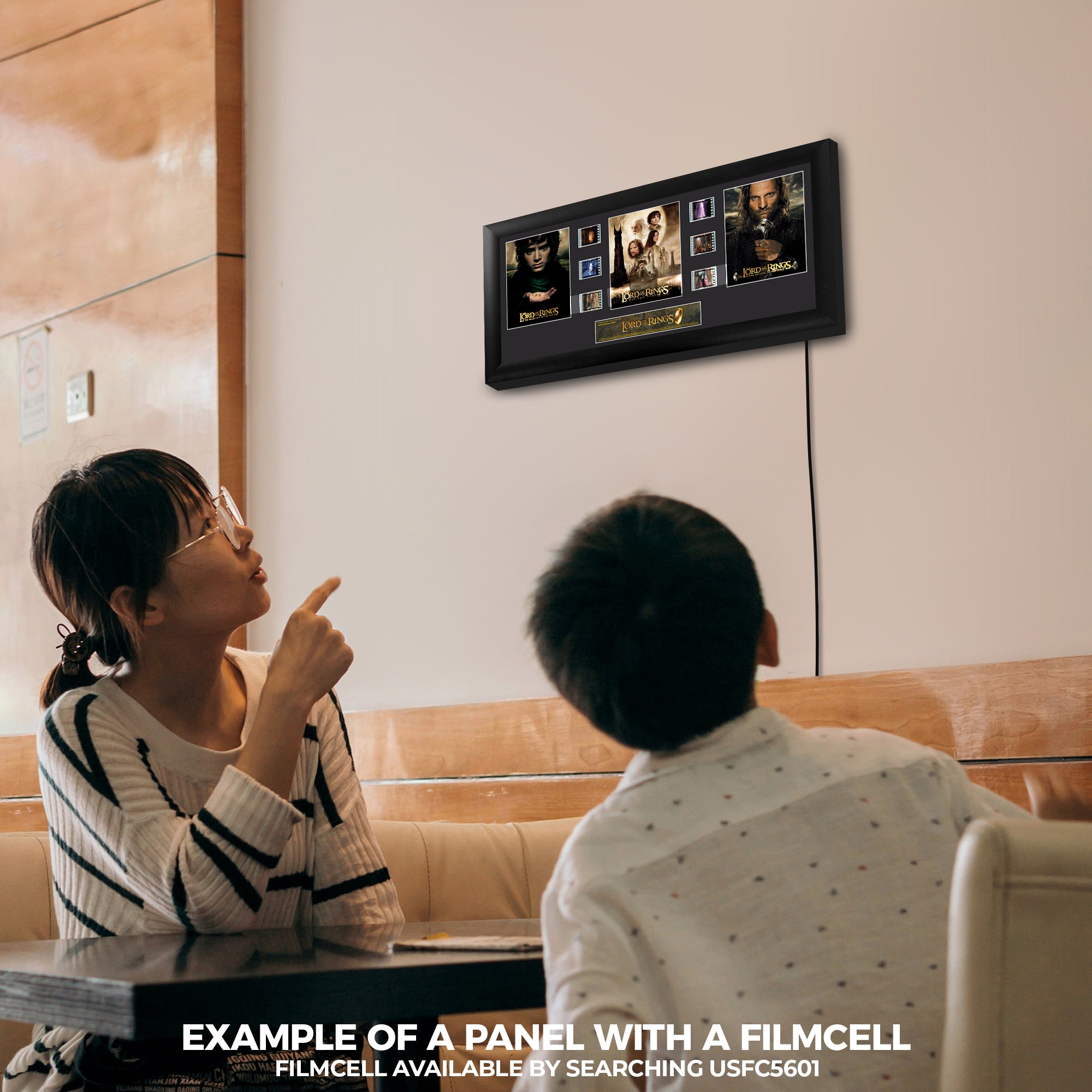 17" x 8" LED Light Panel - Fits 20" x 11" FilmCells Presentations (Trio, Trilogies and Deluxes) LPNL1708