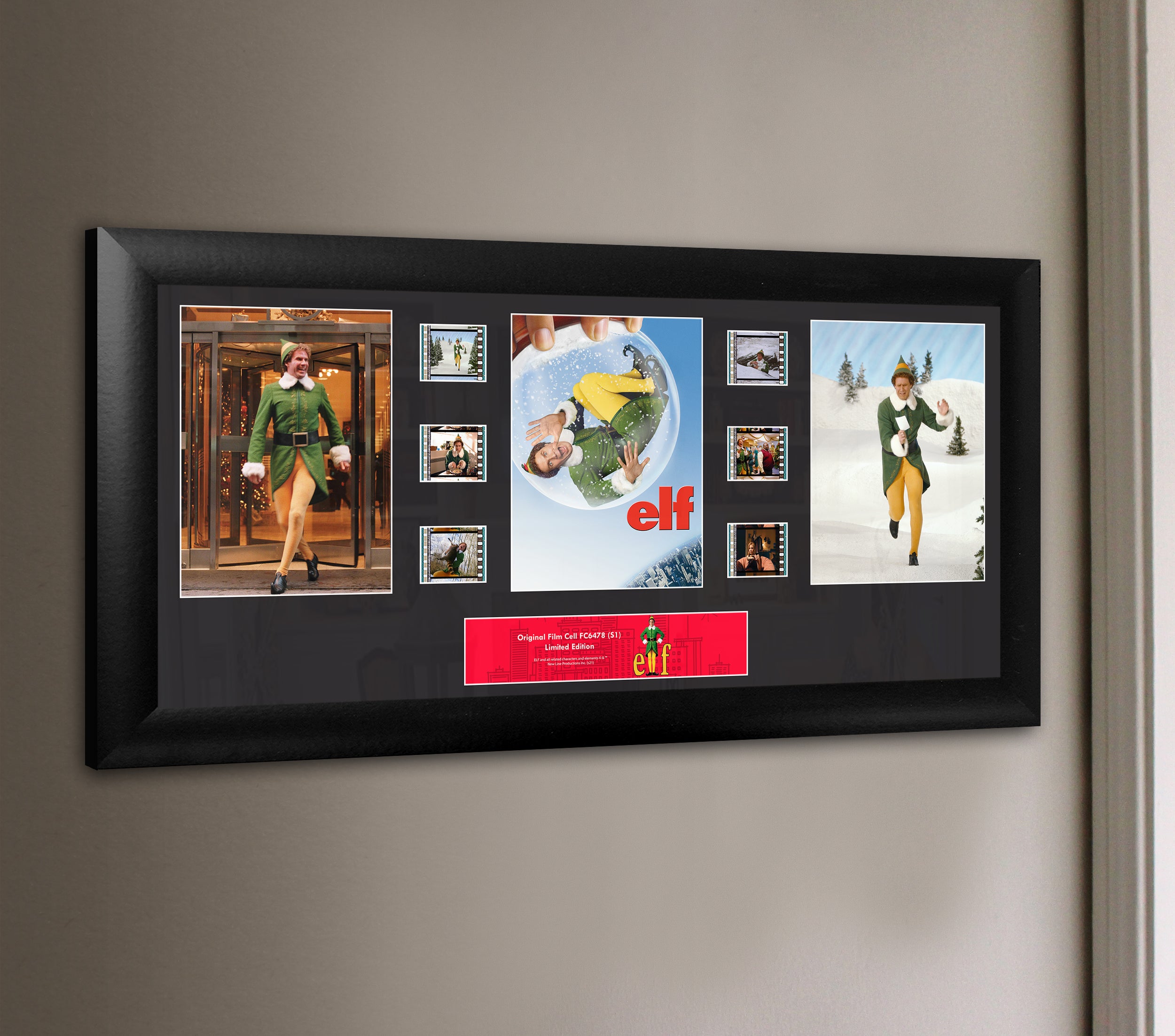 Elf (S1) Limited Edition Trio Framed FilmCells Presentation USFC6478