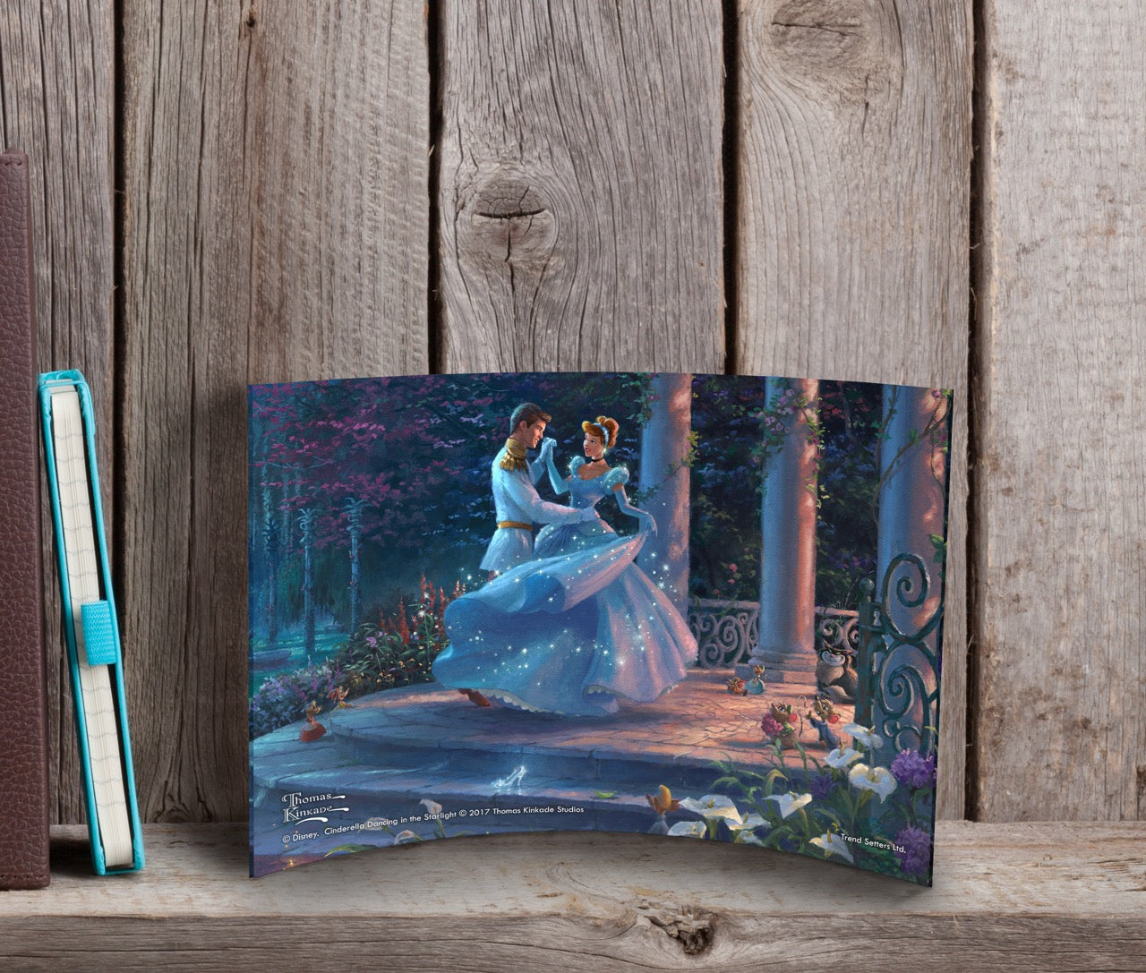 Disney (Cinderella Dancing in the Starlight) 7” x 5” Curved Acrylic Print ACP0705CUR166